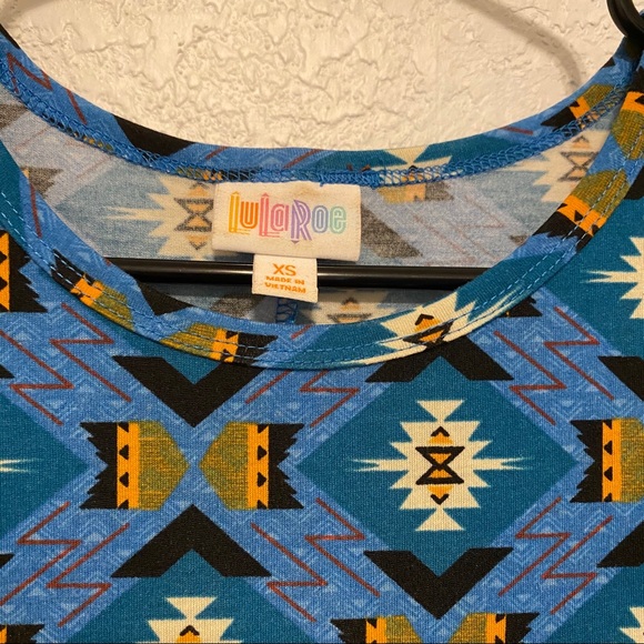 LuLaRoe Carly Aztec Tribal Dress - Picture 4 of 7
